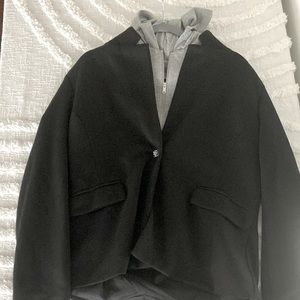 Black and gray jacket vest for women Brand New has never been worn before